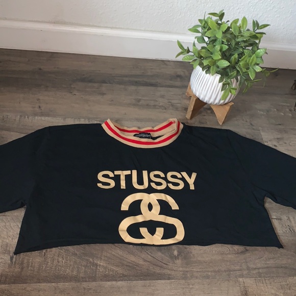 STUSSY CROP TOP - Picture 2 of 7
